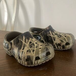 Toddler Camo Crocs